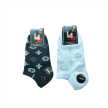 جوراب مچی زنانه نخی طرح لوییس ویتون در 2رنگ