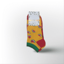 جوراب مچی تا به تا طرح هندوانه یلدایی