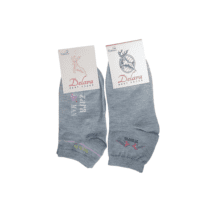 جوراب مچی اسپرت طوسی تیره بسته 2 عددی