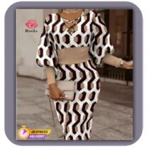 لباس مجلسی زنانه طرح اروپایی کد 7116