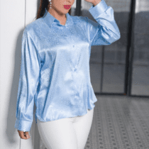 شومیز ساتن زنانه مجلسی اسپرت ترند در رنگبندی