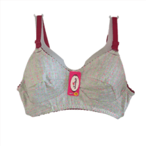 سوتین زنانه چیچک ملانژ طرح خالخالی 70-85