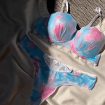 ست شورت سوتین اسفنجی پری دریایی کاپ B کد 1