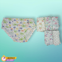 شورت زنانه نخی تیشین ( نهال ) 6 طرح میکس سایز XXXL