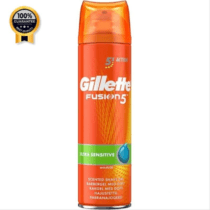 ژل اصلاح ژیلت Gillette مدل Fusion 5 اورجینال حجم 200 میل