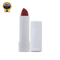 رژ لب جامد بیولیس Beaulis اورجینال مدل Kiss it قرمز آلبالویی شماره 317 Chilli