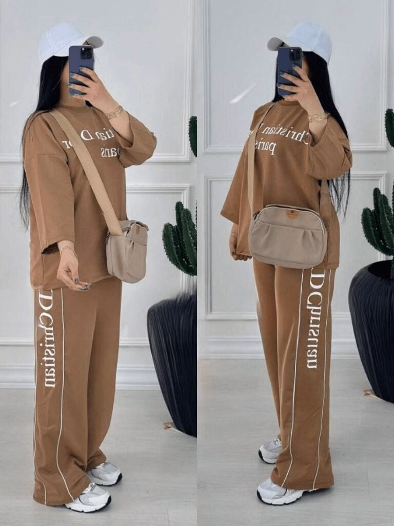 ست لباس اسپورت زنانه Christian Dior جدید | استایل شیک، راحتی بینظیر