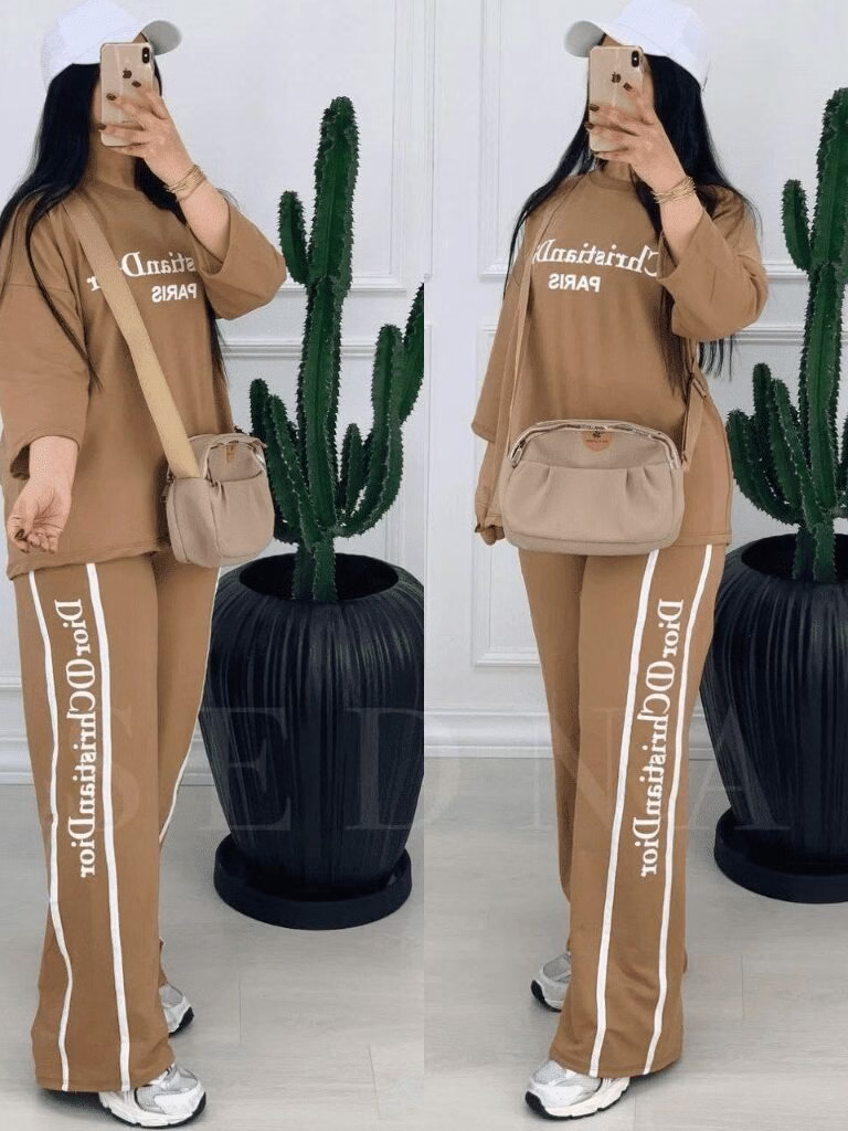 ست لباس اسپورت زنانه Christian Dior جدید | استایل شیک، راحتی بینظیر