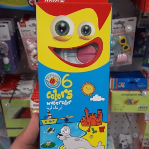آبرنگ 6 رنگه آریا