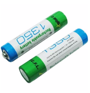 باتری نیم قلمی قابل شارژ دیجیتال سی اف ال