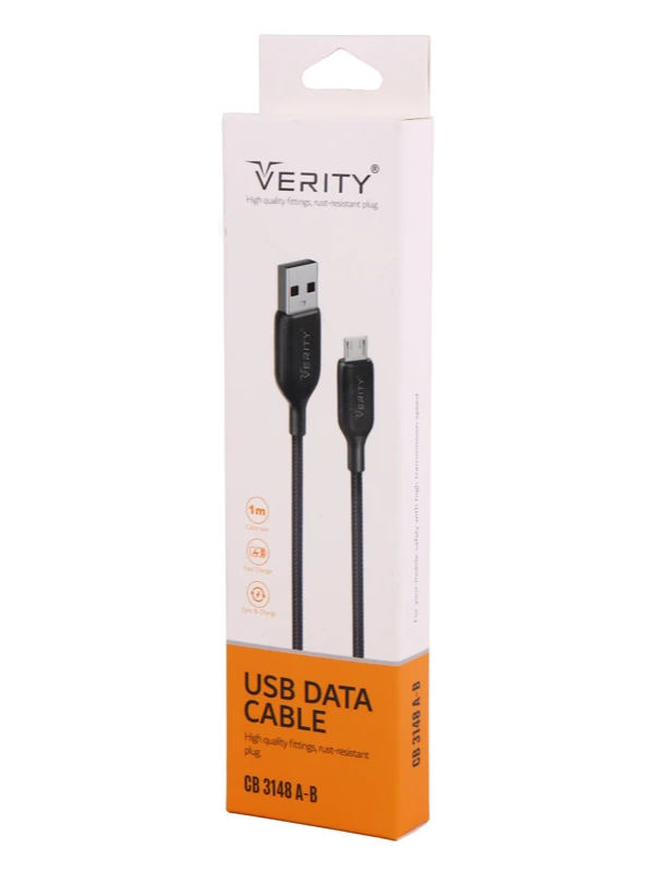 کابل USB به microUSB وریتی CB3148A-b