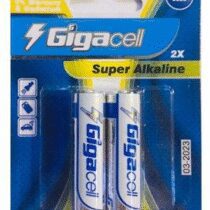 باتری قلمی گیگاسل مدل Super Alkaline بسته 2 عددی؛ انتخابی هوشمند برای استفاده روزمره