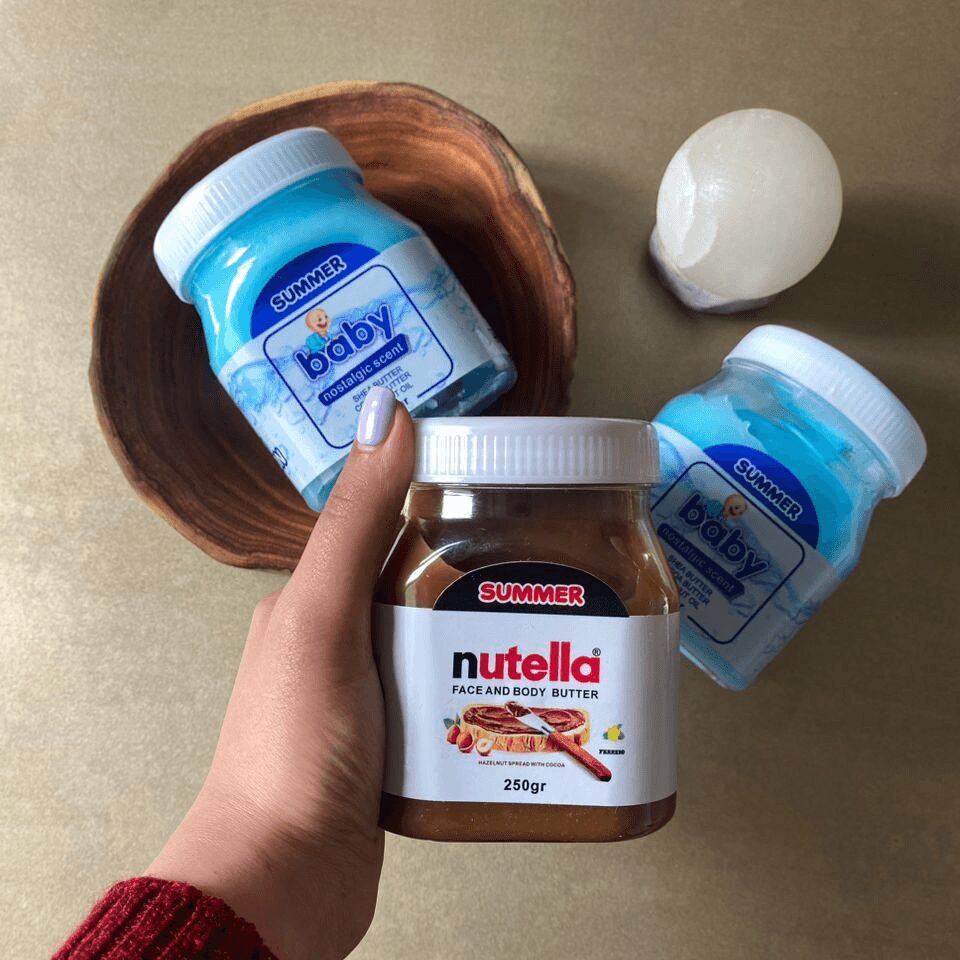 کره بدن بیبی و نوتلا