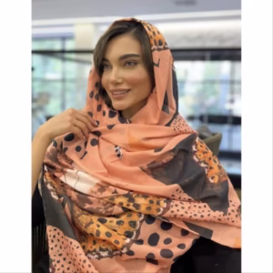 شال نخی بهاره پلنگی 01399