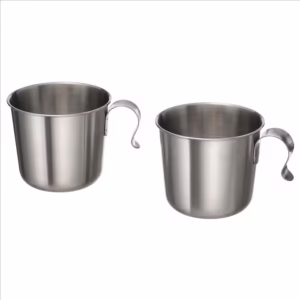 ماگ استیل ایکیا مدل GRILLTIDER ست 2 عددی