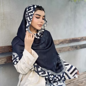 شال نخی پاییزه 01522 طرح مجلسی