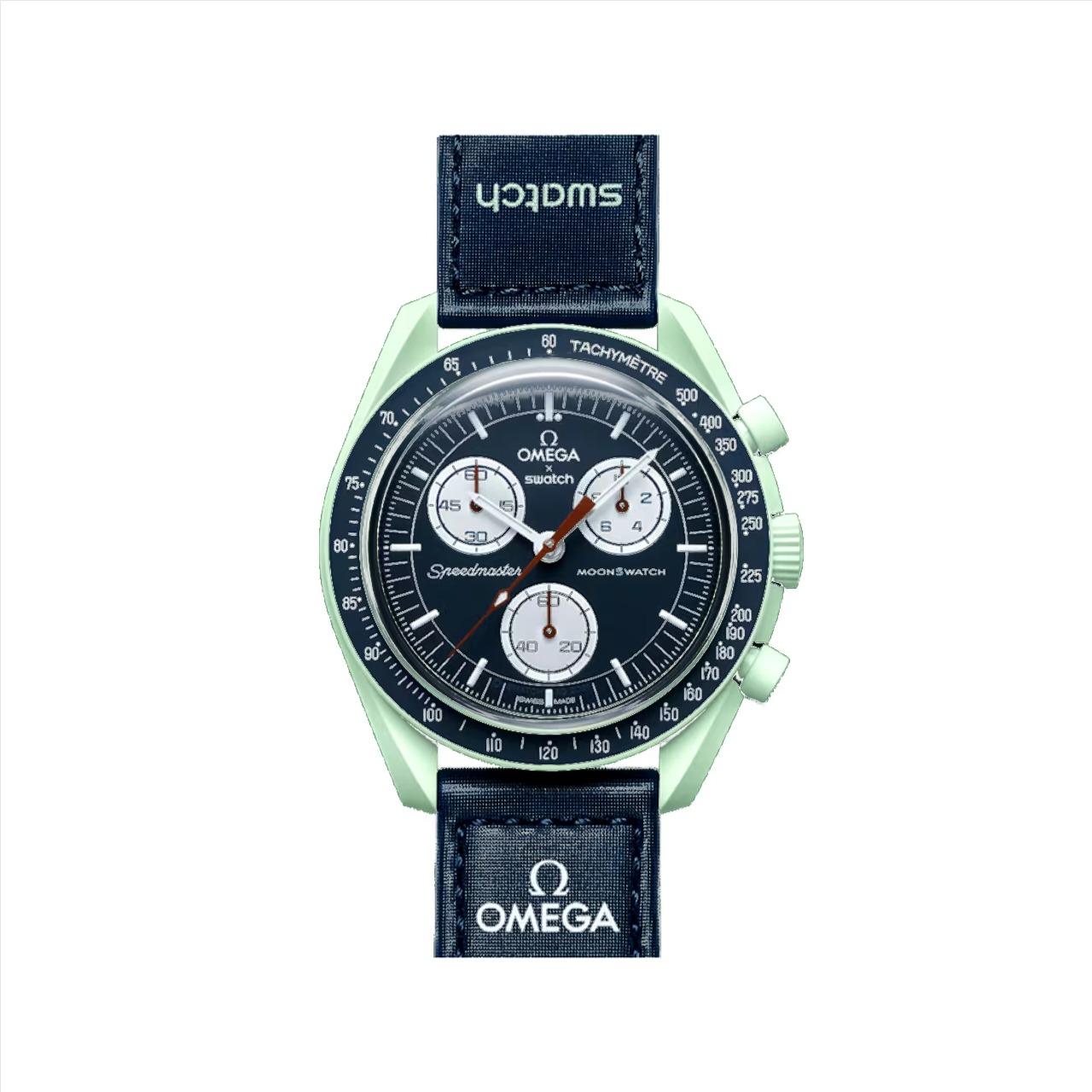 ساعت امگا سواچ مدل سفر به زمین omega swatch(مستر و اورجینال)