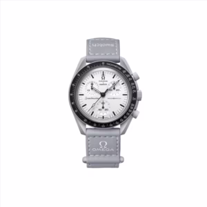 ساعت امگا سواچ سری moonswatch 1965 طوسی