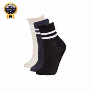 جوراب اسپرت زنانه برند دفکتو DEFACTO اورجینال در 3 رنگ