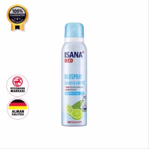اسپری زنانه ایسانا Isana اورجینال رایحه لیمو و نعناع حجم 150 میل