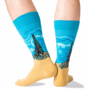 جوراب ساقدار اسپرت شب پر ستاره دو رنگ کد 2