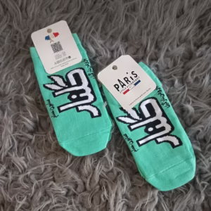 جوراب مچی نخی فانتزی طرح گلنار