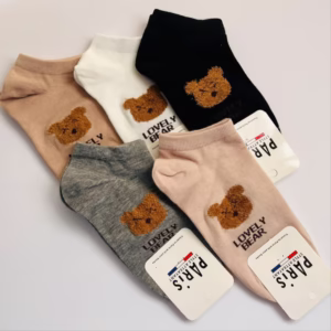 جوراب مچی بوکله طرح تدی 5 رنگ