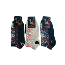 جوراب سنتی مچی کوتاه اسپرت کد Paris بسته 3 عددی