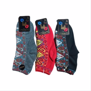 جوراب مچی بلند اسپرت طرح سنتی در 3 رنگ کد 01