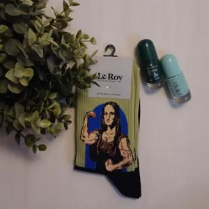 جوراب نخ پنبه ساقدار فانتزی مونالیزا اسپرت