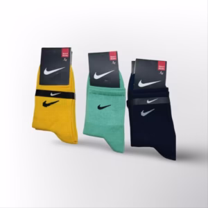 جوراب نایکی ساقدار اسپرت نخی در 3 رنگ کد 2