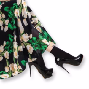 جوراب زنانه دو ربع ساده کش پهن ضخامت 70 میس لی Misslee