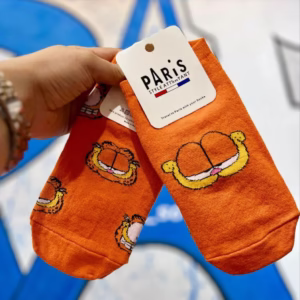 جوراب مچی فانتزی تا به تا طرح گارفیلد