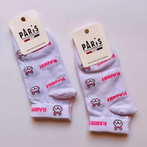 جوراب مچی فانتزی زنانه طرح خرگوش Rabbit