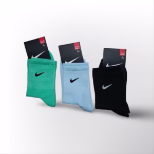 جوراب نایکی ساقدار اسپرت نخی بسته 3 عددی کد 2