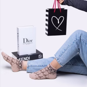 جوراب مچی زنانه طرح دیور Dior