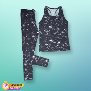 ست لباس ورزشی زنانه فلامنت پشت قهرمانی کد T.t005