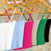 کراپ بندی کبریتی رنگی کد 50405