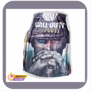 تیشرت زنانه بدون آستین مدل چاپی کد 004