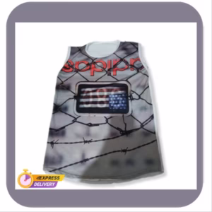 تیشرت زنانه بدون آستین مدل چاپی کد 002