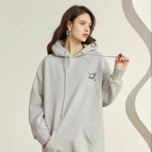 هودی کلاهدار اسپرت طرح پینترستی منظومه شمسی در 3 رنگ مزونی