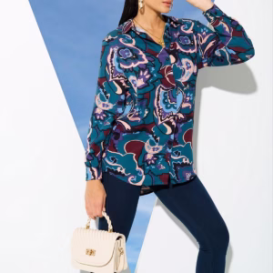 شومیز زنانه طرحدار جذاب برند FOR YOU MODA ترکیه