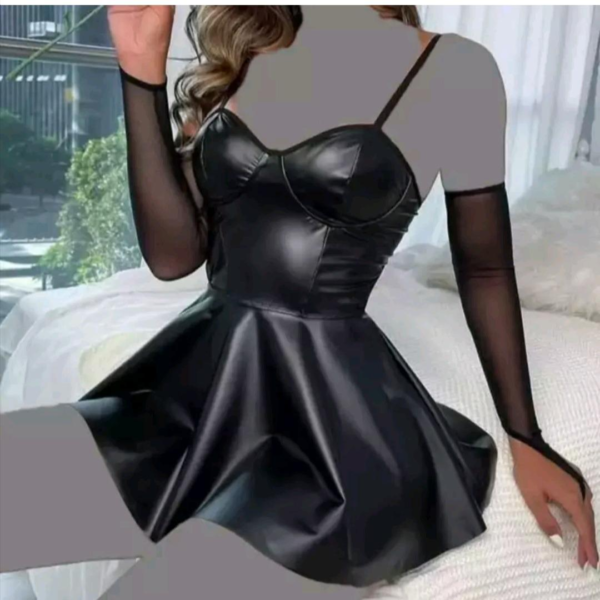 مجلسی عروسکی فانتزی چرم زنانه کد 2030