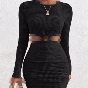 سرهمی اسپرت زنانه رینگ دار طرح اروپایی جذاب مشکی