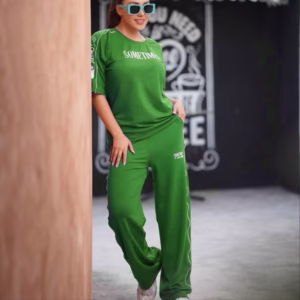 ست تیشرت و شلوار زنانه اسپرت در 4 رنگ