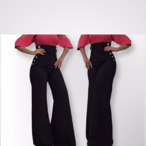 شلوار مجلسی زنانه کمرگنی پرطرفدار کد 40143 دو سایز