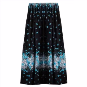 دامن بلند گلدار زنانه 4رنگ بهاره تابستانه