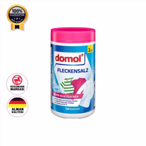 پودر شوینده لکه بر آلمانی دومول Domol اورجینال مخصوص لباس سفید و رنگی حجم 1 کیلوگرم
