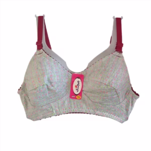 سوتین زنانه چیچک ملانژ طرح خالخالی 70-85