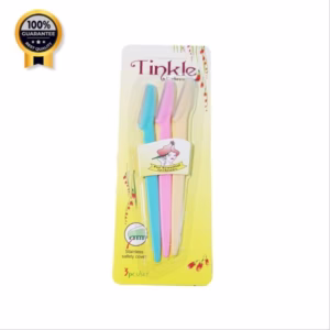 تیغ اصلاح ابرو تینکل Tinkle اورجینال بسته 3 عددی